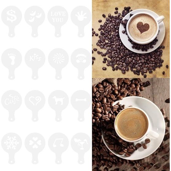 RVS poederstrooier, 2 stuks chocoladestrooier, cacaostrooier voor cappuccino, poedersuikerstrooier, poedersuikerstrooier, poedersuikermolen, cacaostrooier, schudbeker met deksel, meelstrooier, meelzeef