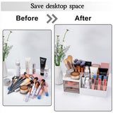 Make-up organizer,ABS-materiaal,wit