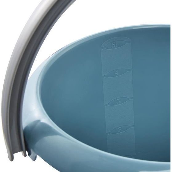 emmer met geïntegreerde meetschaal en ergonomische handgreep, 5 l, Nordic Blue