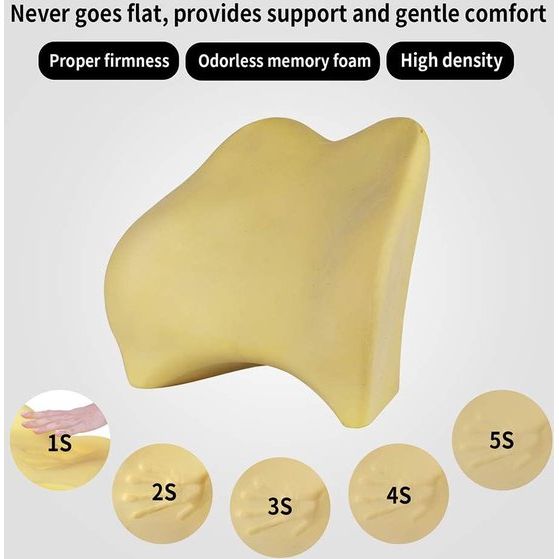 Ondersteuning van de onderrug, beige