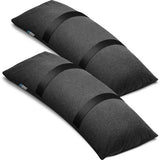 Fillable sandbags for outdoor use, weatherproof sandbags for weight, curved sandbag weights for umbrella stand, patio furniture weights for outdoor and garden