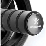 Roller Classic, buiktrainer voor het versterken van de kernspieren, fitnessapparaat voor thuis, buikspiertrainer inclusief kniebeschermer, 28 x 16 cm (L x Ø)