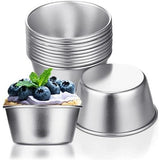 Tiamu-eiercakevormen, puddingvormen, mini-chocoladepannen, gesmolten koolstofstalen pannen, cupcake-taarten, koekjes, ronde non-stick popover-bakvormen, kopjes