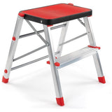 Ladder 2 treden Opvouwbare opstapladder Lichtgewicht aluminium huishoudkeuken Draagbaar multifunctioneel