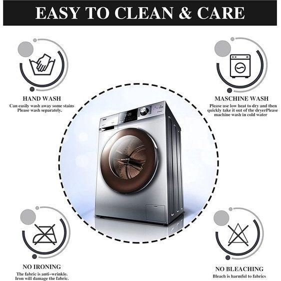 Stoelhoezen, 6 stuks, universeel, stretch, set van 6, moderne, elastische duurzame stoelhoezen voor eetkamer, banket, decoratie, klassiek wit