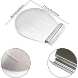 Pizzaschep roestvrij staal, pizzaschep roestvrij staal, pizzaschuiver, pizzaschep voor pizzasteen, taarten, flambee, quiches, pizza's en nog veel meer