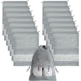 14 Schoenentassen Reisschoenentas met trekkoord Schoenentas Reistas Mesh tas Stofdichte schoenentas Schoenentas Schoenentassen Reisschoenentas voor schoenen Opbergtas Dagelijks