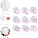 Siliconen vorm, bloemen, siliconen vorm, kaarsen, rozenkbol, siliconen vormen, 3D-bloem, kaarsvormen, siliconen, 3D-bloemen, siliconen zeepvorm, om zelf te vormen, geurkaarsen, zeep voor