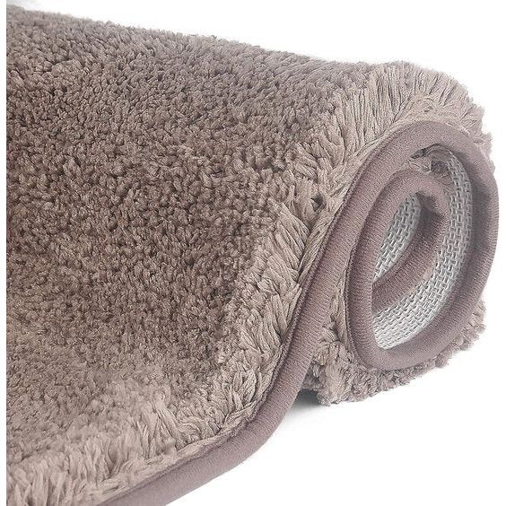 Badmat, antislip, hoge pool, machinewasbaar, waterabsorberend en kleine microvezels, 70x120 cm