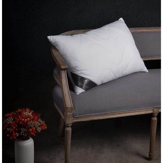 FAM Home Kussen 50 x 70 cm, set van 2 stuks, zachte microvezel, aanpasbaar, hoofdkussen mensen met optimale ondersteuning, binnenkussen, verborgen, met ritssluiting, extra zak met vulmateriaal