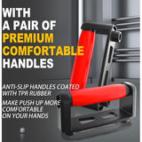 Opvouwbaar 41-in-1 push-up board met teller, brede push-upplank met handgreep voor spiertraining en krachttraining, 41 combiposities