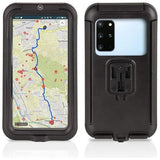 Case Universele mobiele telefoon fietshouder waterdicht voor smartphone 5,0-6,7 inch compatibel met motorhouder (afneembaar, displaybescherming, 360 graden)
