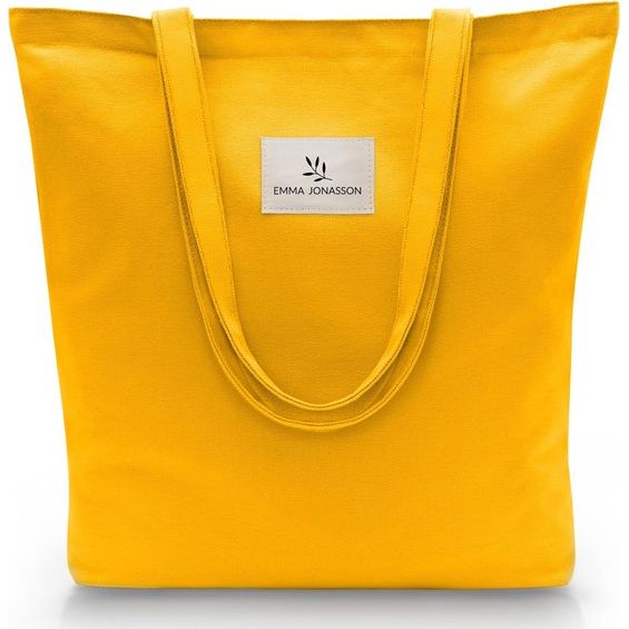 Jute tas met ritssluiting en binnenzak, stijlvolle shopper voor dames, boodschappentas met lang handvat, perfecte tas als tote tas, stoffen tas