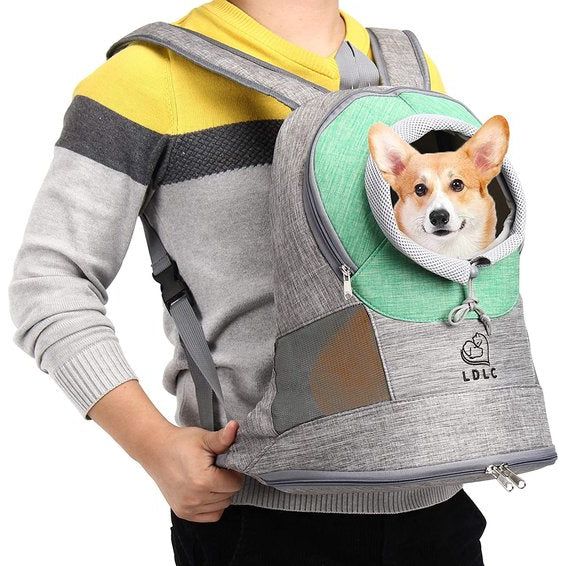 Comfortabele Sling Pet Rugzak, Puppy Pet Front Rugzak, Geschikt voor Wandelen en Outdoor Reizen