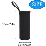 Set van 4 thermische flessenzakken, neopreen hoes voor waterflessen, thermische hoes voor waterflessen, thermische hoes voor buitensporten, kamperen, wandelen, reizen