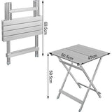 Campingtafel,50,5 x 47 x 59,5 cm (b x h x d)