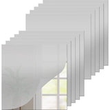 Pakket van 10 30 x 30 cm Spiegeltegels Zelfklevende Spiegelwandsticker Woonkamer Muur Kleine Spiegel om op te plakken Zelfklevende Spiegel voor Badkamer Thuis Spiegel