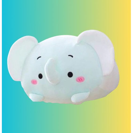 Frooneys Olly - Sleeper, pluche/plush/plushie knuffel kussen - Kawaii Olifant Sleeper - 60cm