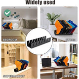 Hoedenhouder Cap houder - acryl hoedenstandaard opslag basecap houder, desktop baseballcaps organizer, voor de presentatie van honkbalpetten, kan worden opgeborgen, 7 hoeden opbergen, zwart