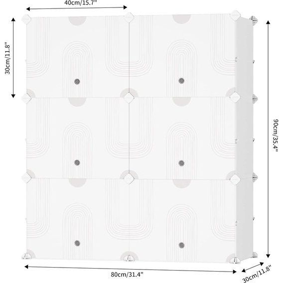 Schoenenkast, doe-het-zelf schoenenrek, kunststof kastorganizer voor kast, modulaire schoenenstandaard met deur, schoenendozen, stapelbaar voor hal, slaapkamer, schoenenrek voor schoenen