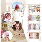 Haarbandstandaard, haaraccessoires voor meisjes, opbergen, hoofdband organizer, babyhaarband, hangorganizer, haarstrikrek voor meisjeskamer