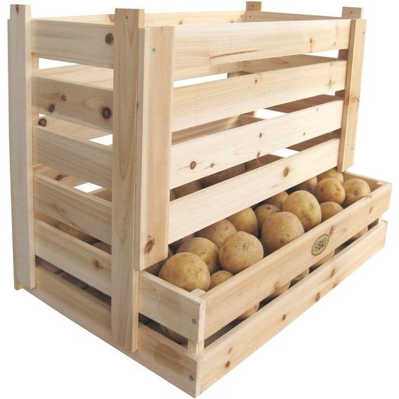 aardappel- en fruitkist, 58 x 38 x 42 cm., A, verpakking van 1 aardappel- en fruitkist, 58 x 38 x 42 cm., A, packaging van 1