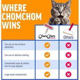 Roller Pluisrol voor dierenharen - dierenhaarverwijderaar voor kleding, meubels, kattenbed - pluisborstel voor katten- en hondenharen verwijderen - pluisverwijderaar, honden- en kattenhaarverwijderaar