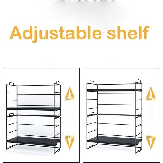Make-up organisator Tafelplank Zwart Kruidenrek Houten tafelorganizer Bureauopslagsysteem Bureauorganizer Multifunctionele boekenplank Modern ontwerp voor school Thuiskantoor