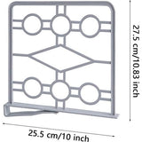 4 stuks kledingkast, plankverdeler, kledingkast, organizer, kastverdeler, plankverdeler, plankverdeler, set, voor slaapkamer, badkamer, keuken en kantoor (wit)