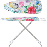 Strijkplankovertrek, extra dikke klassieke katoenen overtrek met elastisch elastiek, extra stoomdoorlatende strijkplankhoes voor stoomstrijkijzers, 140 x 50 cm (stijl B)