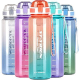 drinkfles 1l sportwaterfles, BPA-vrije drinkfles, 100% lekvrije sportdrinkfles, robuuste en duurzame waterfles voor fitness, buitensport