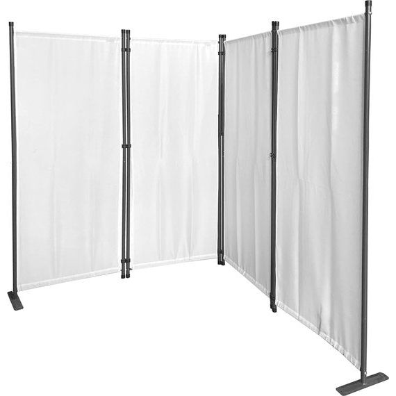 Kamerscherm, 4-delige inkijkbescherming voor binnen en buiten