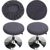 Krukhoes, ronde krukhoes, stretch, kruk, ronde overtrek, beschermer, wasbare ronde draaibare kruk, hoes, grijs, 2 stuks. Krukhoes, ronde krukhoes, stretch, kruk, ronde overtrek, beschermer, wasbare ronde draaibare kruk, hoes, grijs, 2 stuks.