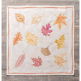 Colors of Autumn 100% kat, licht en comfortabel, set van 4 servetten, perfect voor familiediners | bruiloften | piep | thuis | Thanksgiving / Kerstmis (45cm x 45cm)