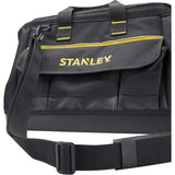 Gereedschapstas (44,7 x 27,5 x 23,5 cm, robuuste kunststof bodem, versterkte hoeken, stevig 600 denier nylon, verstelbare schouderband, waterdicht) 1-96-183