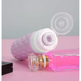 Siliconen reisflessenset 100 ml, set van 4 reisshampoocontainers, BPA-vrije reiscontainer en toiletartikelenset voor shampoocrème, reisflessen met transparante toilettas met ritssluiting