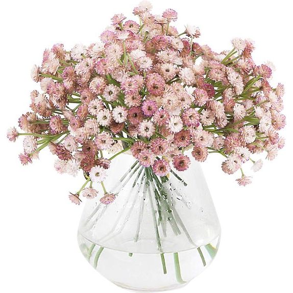 3 bundels kunstbloemen Gypsophila kunstbloemen boeketten bloemstuk voor knutselen bruiloft party huisdecoratie