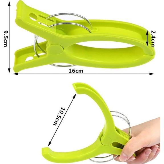 10 stuks extra grote strandhanddoekklemmen, XXL wasknijpers, strandhanddoekclips, kunststof klemmen, jumbo formaat, handdoekklemmen voor strand, zwembad, dagelijkse wasgoed, zware badhanddoek