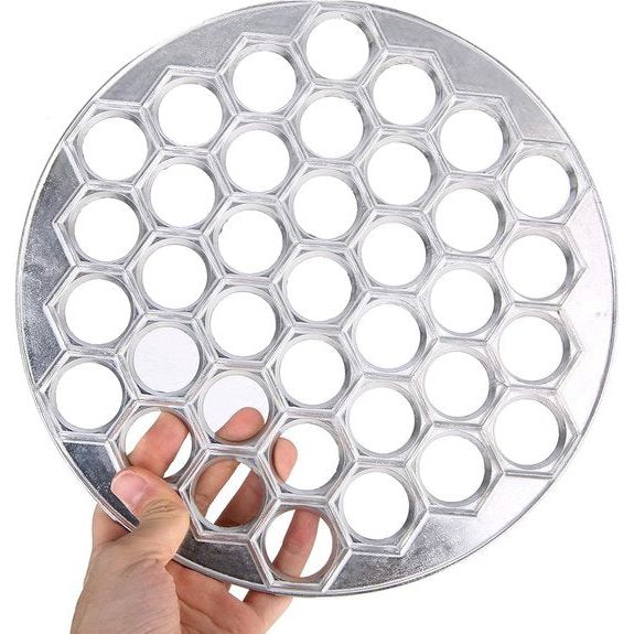 Ravioli-maker, 37 gaten, ravioli-maker, koekjesmaker, ravioli-pers, deegzakken, gereedschap voor het koken en bakken