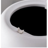 Plastic prullenbak Creatieve mini-desktopprullenbak met deksel Kleine prullenbak voor thuiskantoor