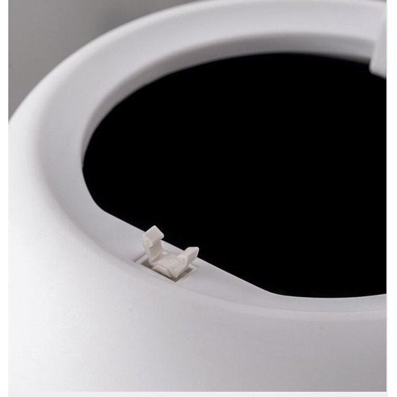 Plastic prullenbak Creatieve mini-desktopprullenbak met deksel Kleine prullenbak voor thuiskantoor