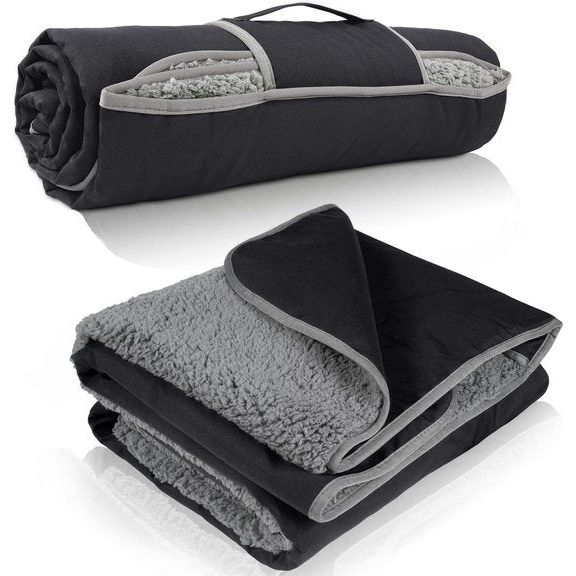 Campingdeken Waterdichte buitendeken Hut Slapen Reisdeken Zanddicht Warm Picknickdeken Fleecemat voor kamperen, buiten, picknicken, reizen, stranden, honden en thuisgebruik