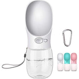 Hondenwaterfles voor honden onderweg, draagbare hondenwaterfles, 350 ml, BPA-vrije hondendrinkfles om mee te nemen, reisdrinkbak voor honden, klein, lekvrije waterdispenser, huisdier buiten, puur