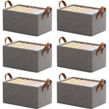 4 stuks kledingkastorganizer, afmetingen van 40 x 27 x 21 cm