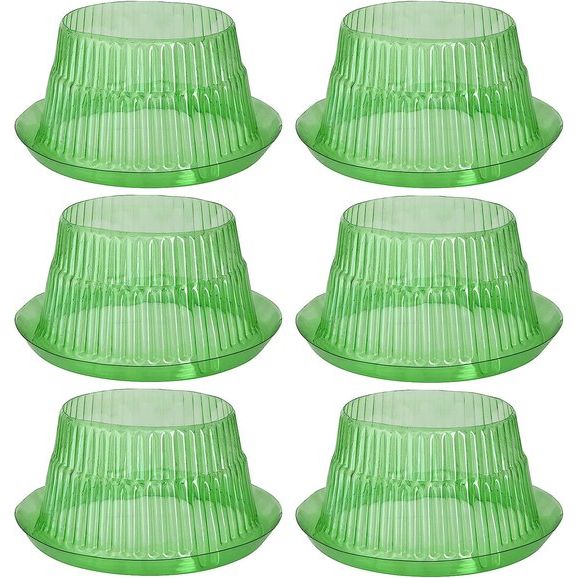 slakkenbeschermingsring, slakkenbarrière, 6 stuks, beschermt planten zonder chemicaliën (6 stuks)