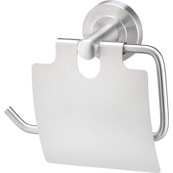 Toiletpapierrolhouder met afdekklep