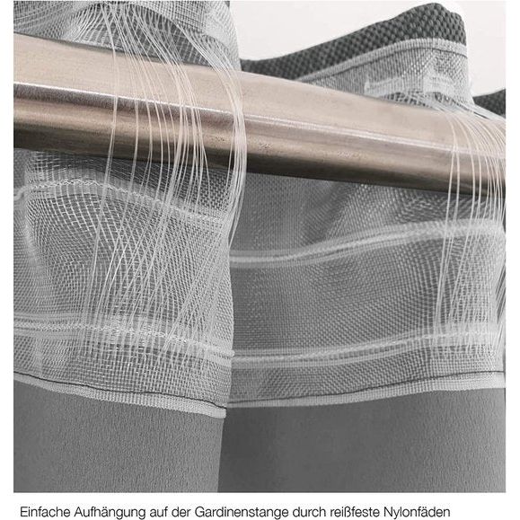 bedrukt ondoorzichtig gordijn wit turquoise (1 stuks) 245 x 140 cm (HxB), 100 procent CO, blauw, 140x245cm