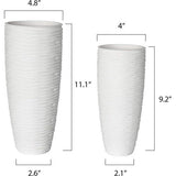 Rustiek ontwerp: decoratieve vaas voor thuisgebruik, minimalistisch honingraatontwerp