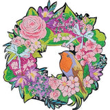 Diamond Painting gecombineerd met een tafelkrans