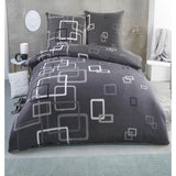 Warme winter dekbedovertrekset, microvezel, thermofleece, 200 x 200, moderne dessins